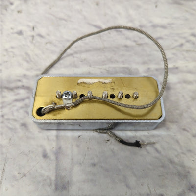 Unknown 8.08k Silver P90 Guitar Pickup