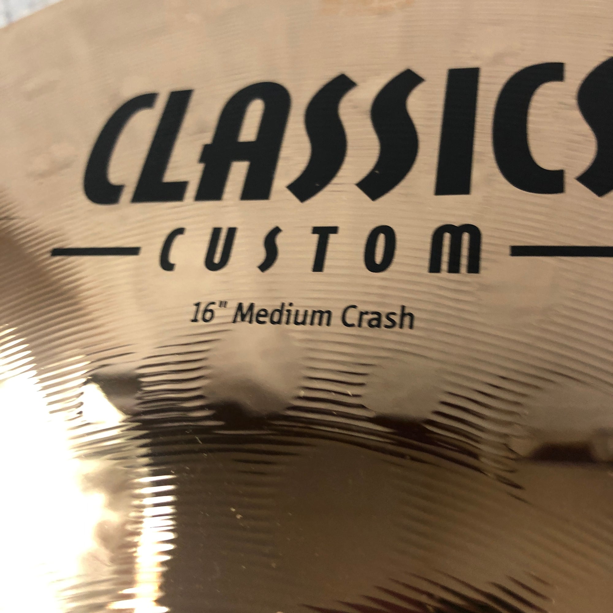 Meinl 16 Custom Classics Medium Crash Cymbal