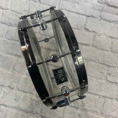 Spaun Drum Co. Clear Acrylic 14 x 6 Snare Drum