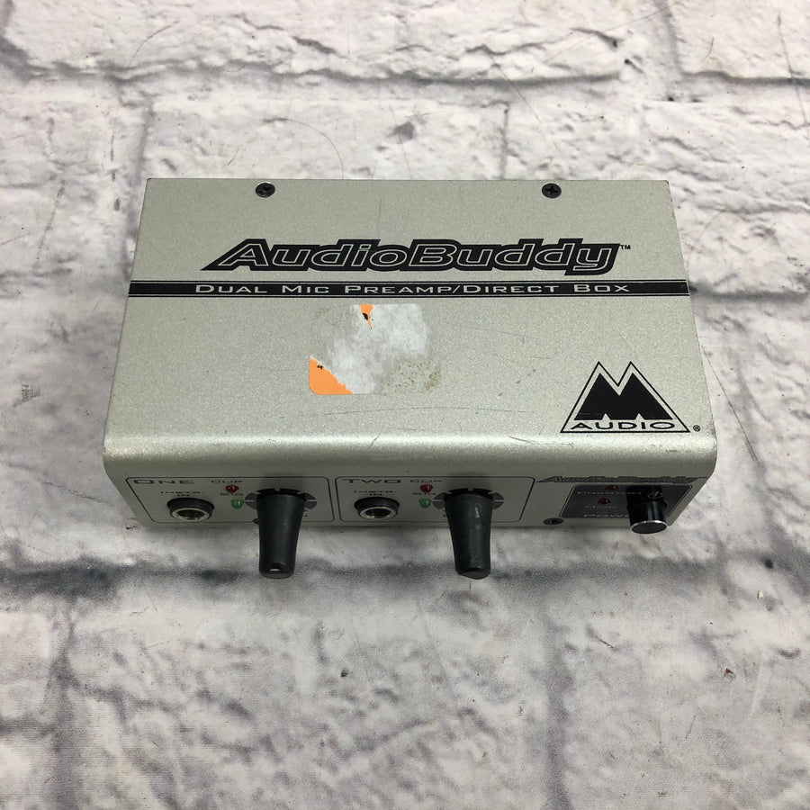 M-Audio Audio Buddy Dual Mic Preamp / Direct Box