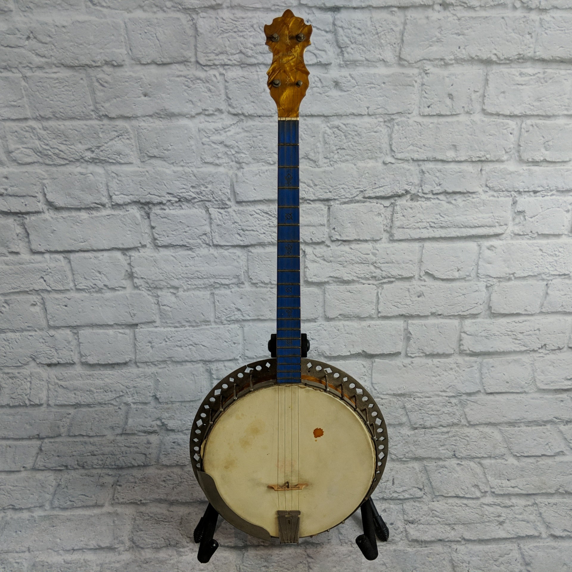Vintage 20s-30s Stromberg Voisenet / Kay Marshal Foch Post 684 Banjo