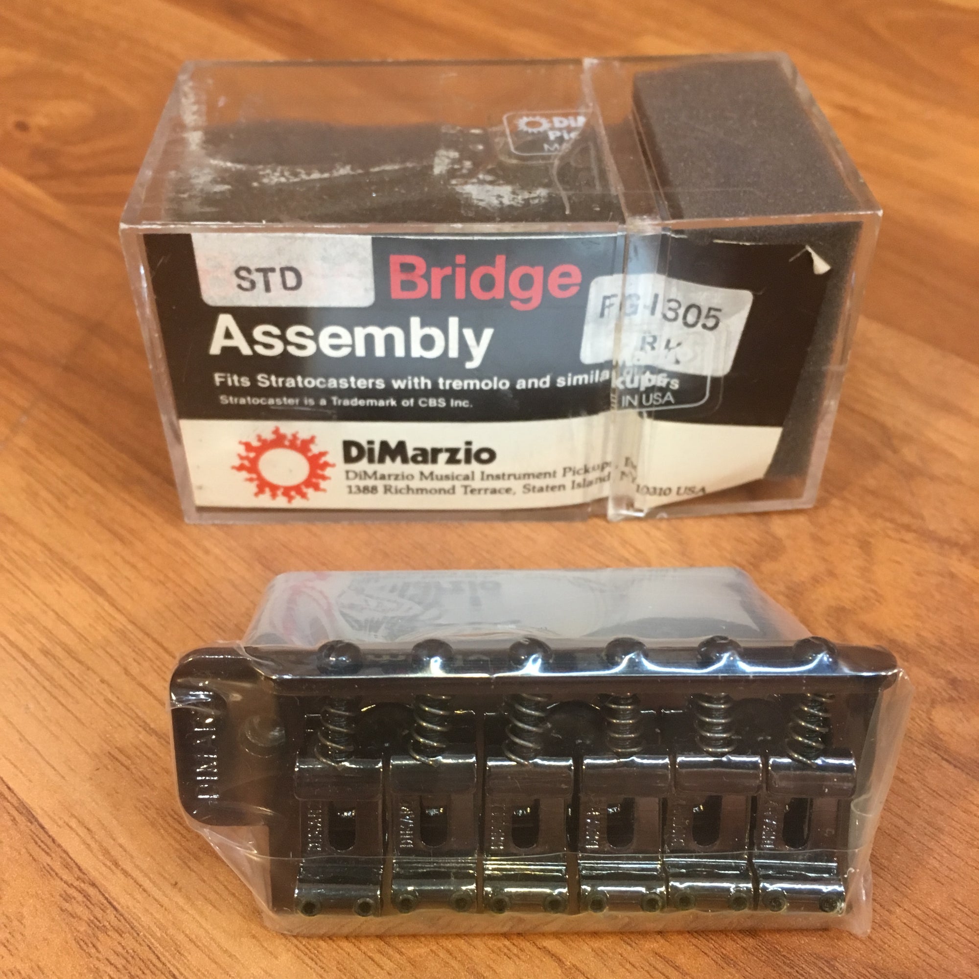 Dimarzio FG-1305BK Bridge for Strats and Similar Guitars