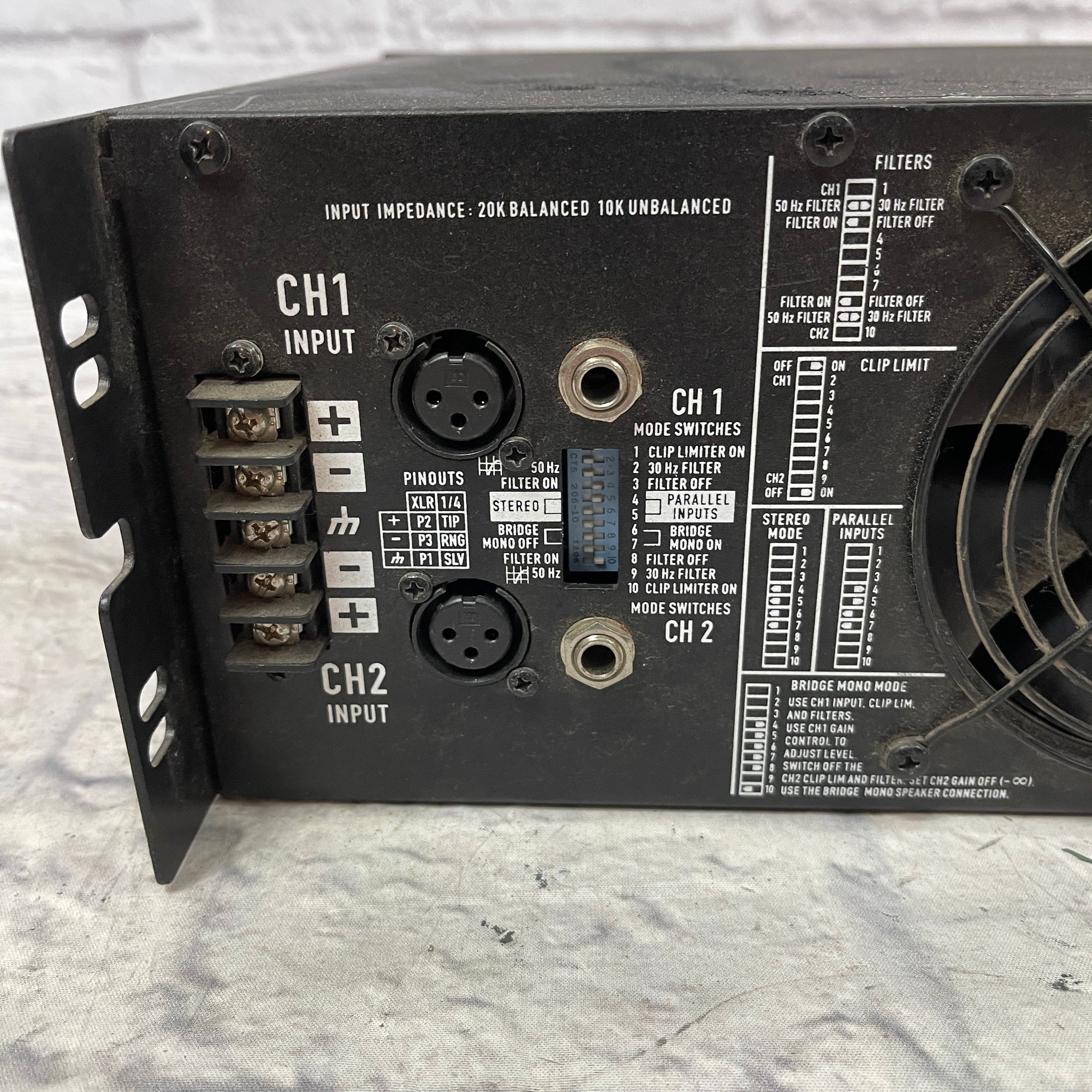 QSC RMX5050 5000W Professional Rackmount Power Amplifier Evolution Music