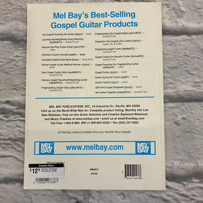 Mel Bay 100 Gospel Favorites for Guitar