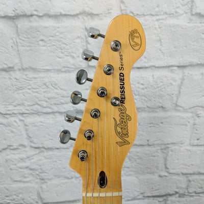 Vintage Reissued V75LB Laguna Blue Telecaster