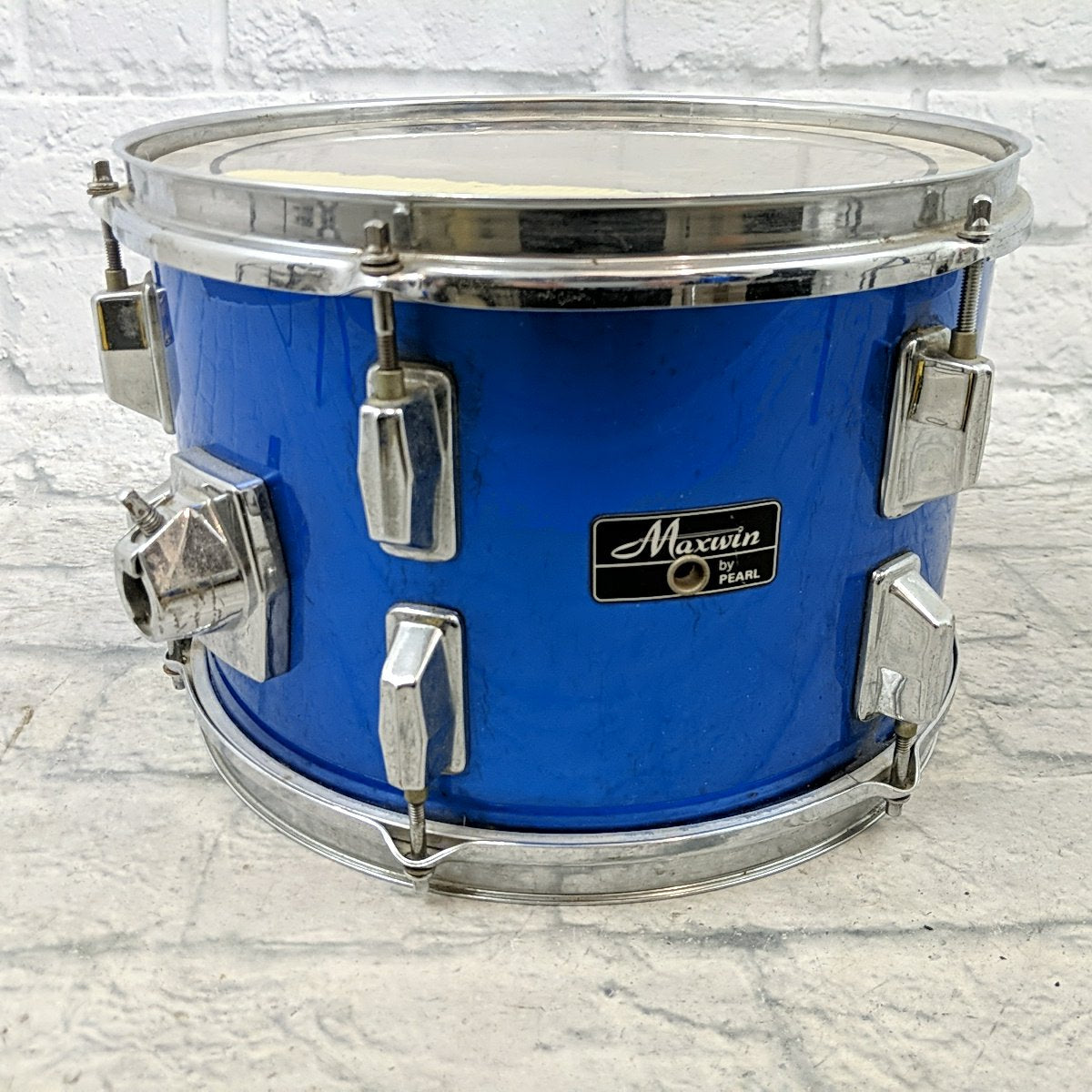 Vintage 1970s Maxwin by Pearl 8 x 12 Tom - Blue