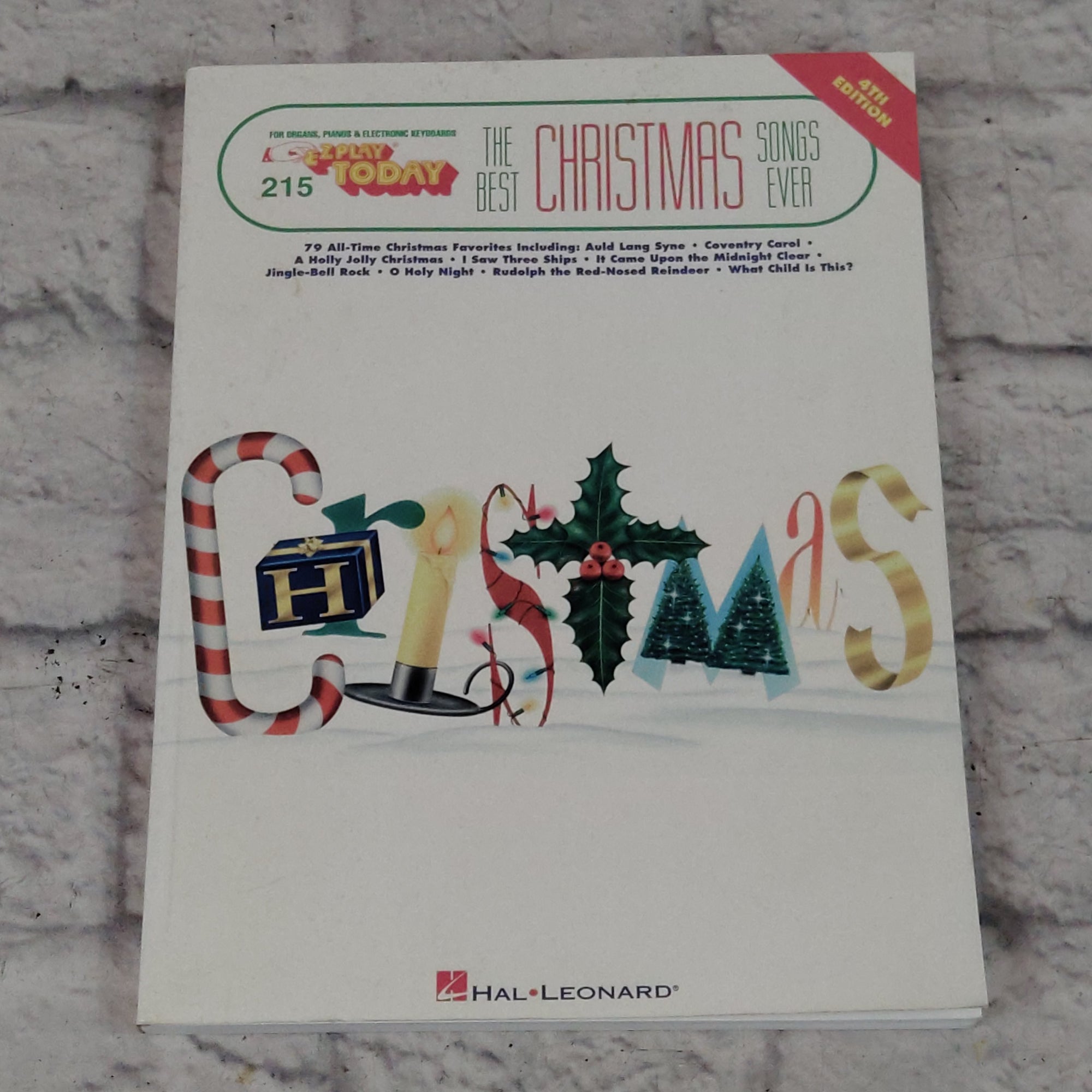 The Best Christmas Songs Ever - E-Z Play Today Volume 215 for Organ Piano Electronic Keyboard