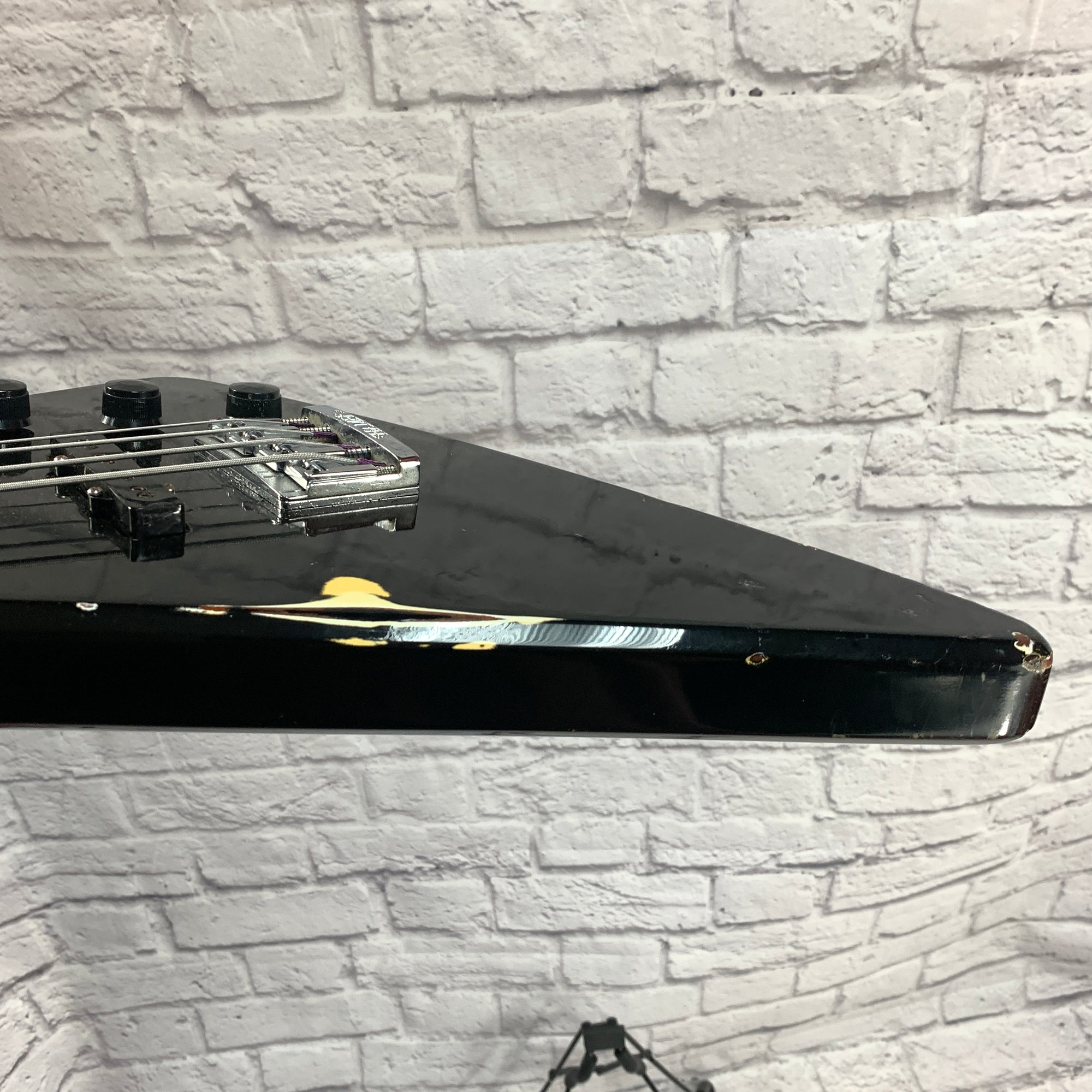 Vintage 1983 Hamer Blitz 4 String Bass Refinished Players Condition