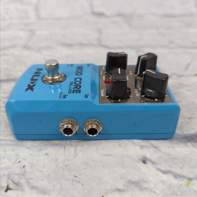 NuX Mod Core Deluxe Chorus Vibrato Tremolo Phaser Rotary Pedal