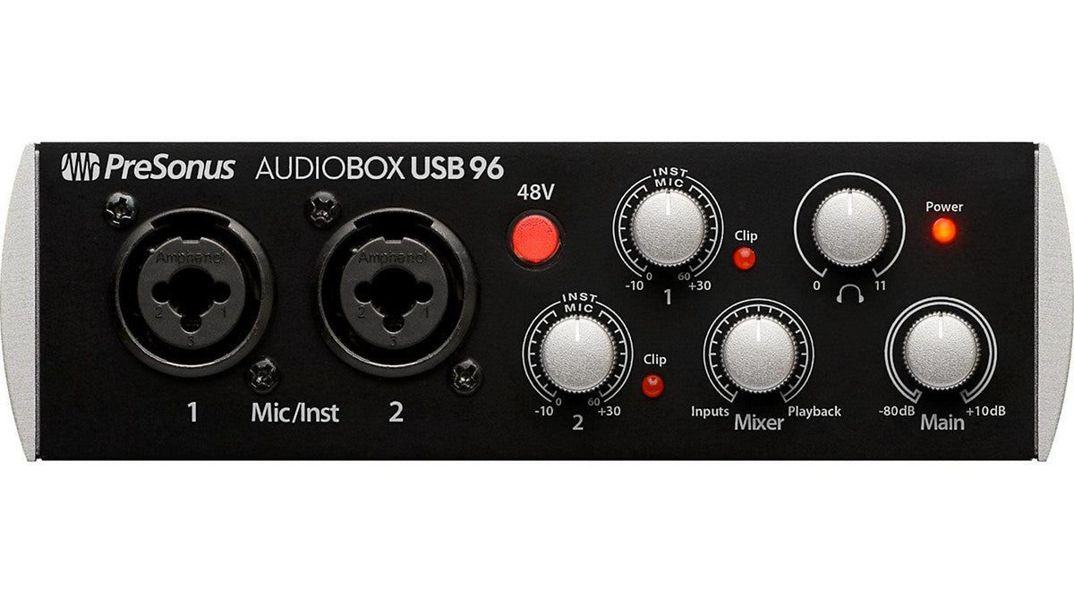 Presonus AudioBox 96khz 2 Channel USB Interface OPEN BOX