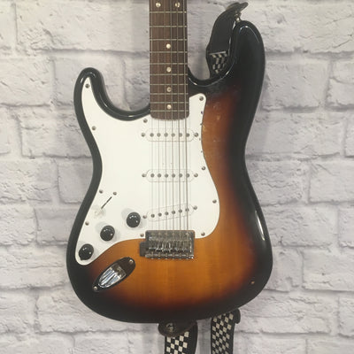 Squier Stratocaster Affinity Series Left-Handed Electric Guitar Sunburst