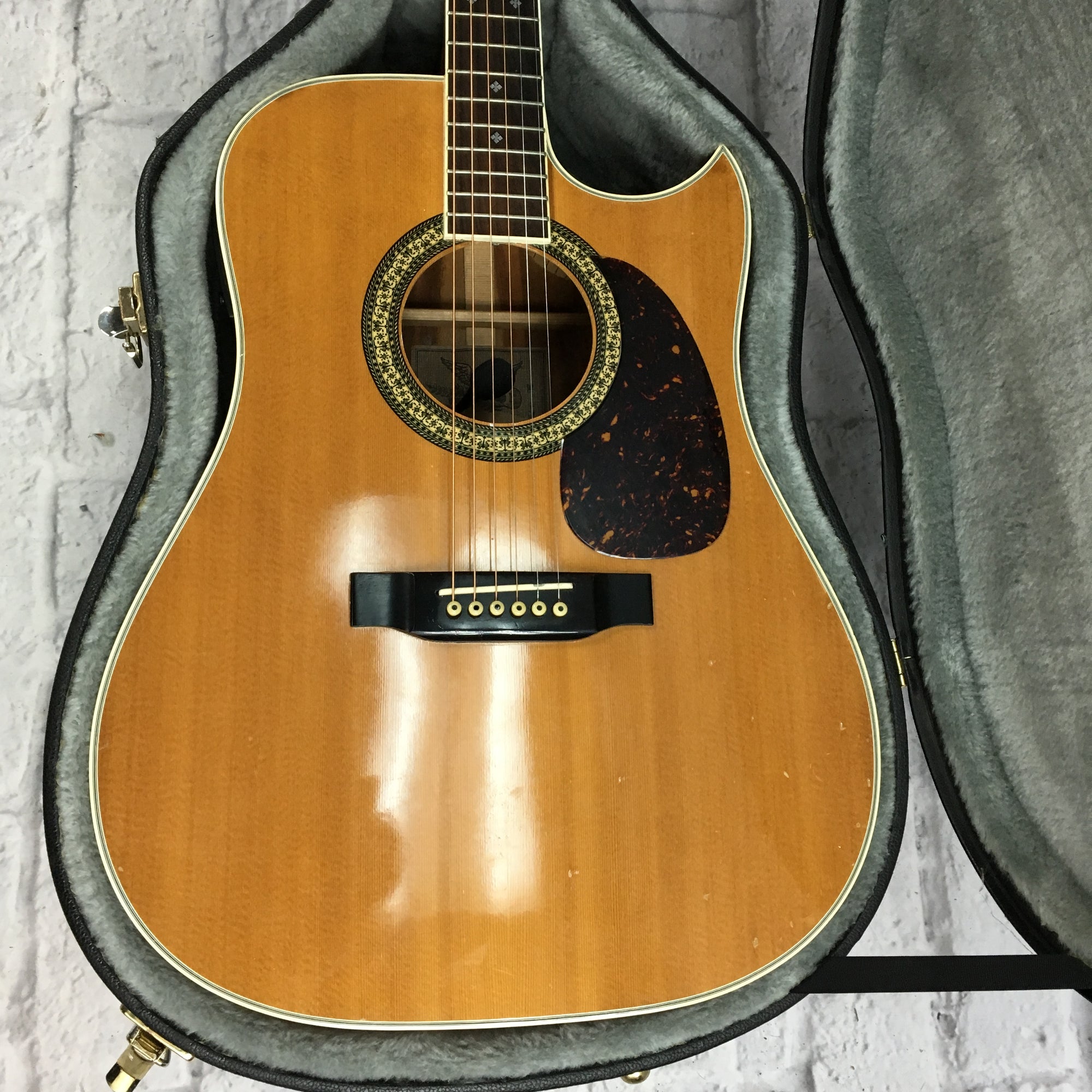 Alvarez 5064 Japanese Acoustic w/ case and electronics
