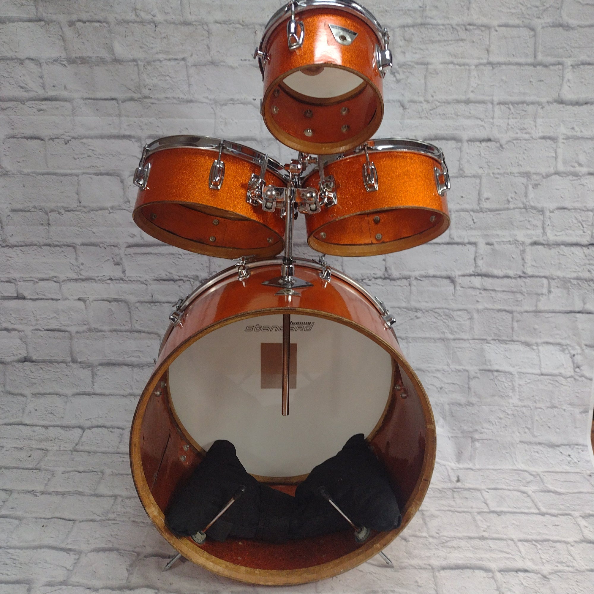 Ludwig Vintage S-340 Single 6 Drum Outfit Gold Mist