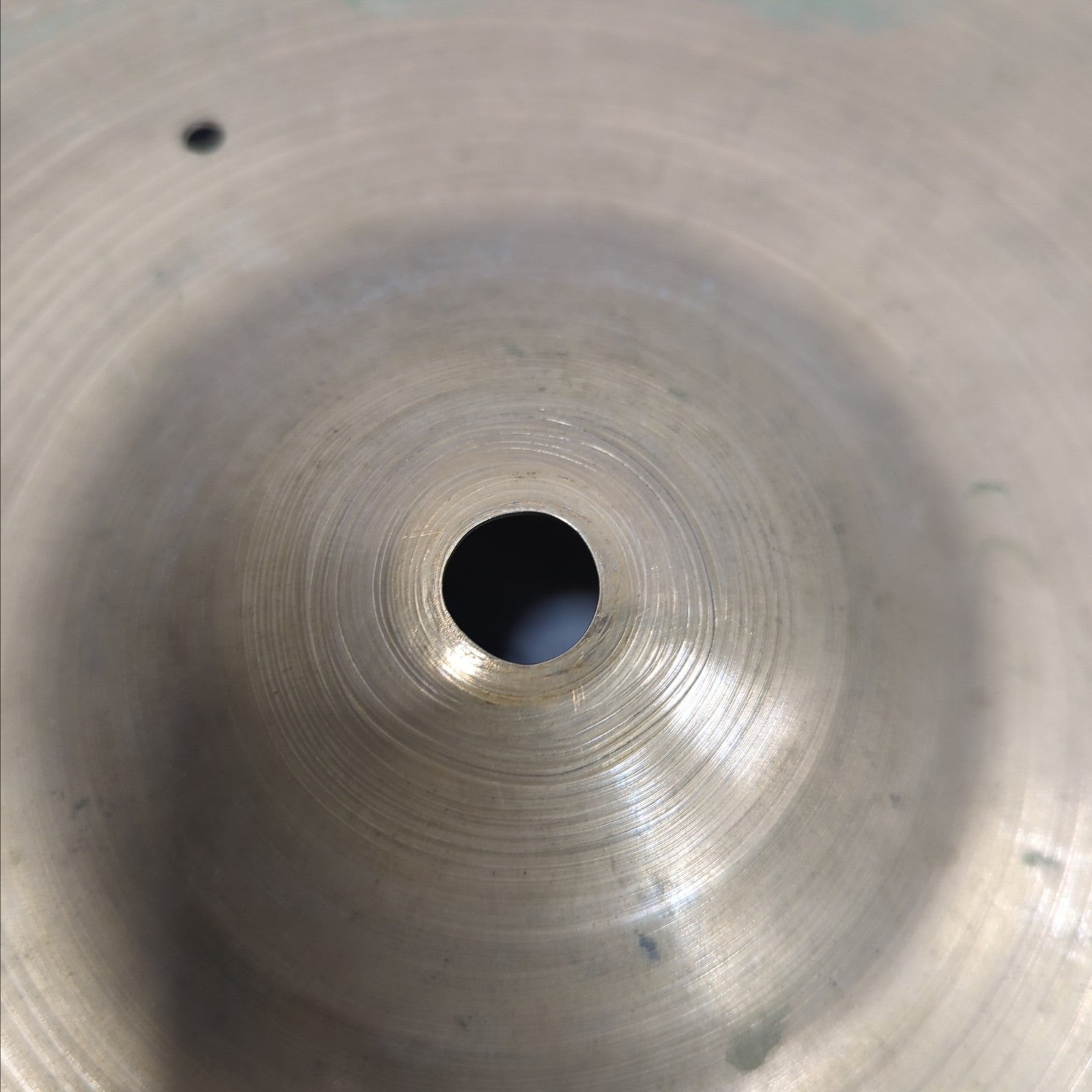 Zildjian Ghost Hollow Logo 14" Hi Hats Cymbals Vintage 1970s 850g Top 950g Bottom