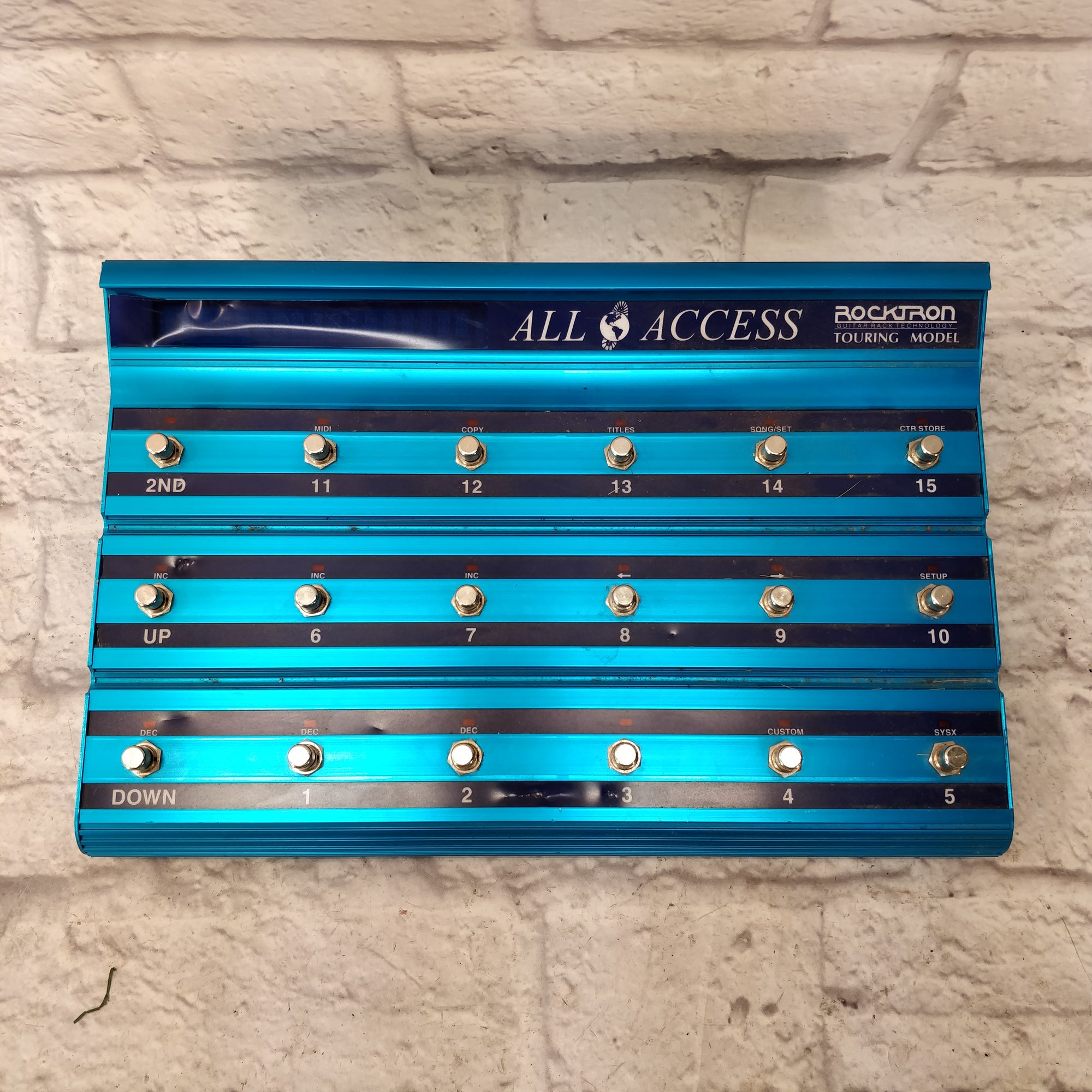 Rocktron All Access Guitar Rack Technology Touring Model