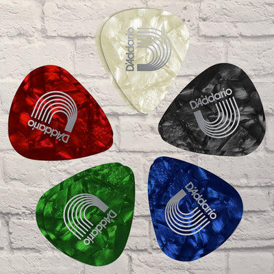 D'Addario 1CAP7-10 Extra Heavy Gauge 1.25mm Assorted Picks