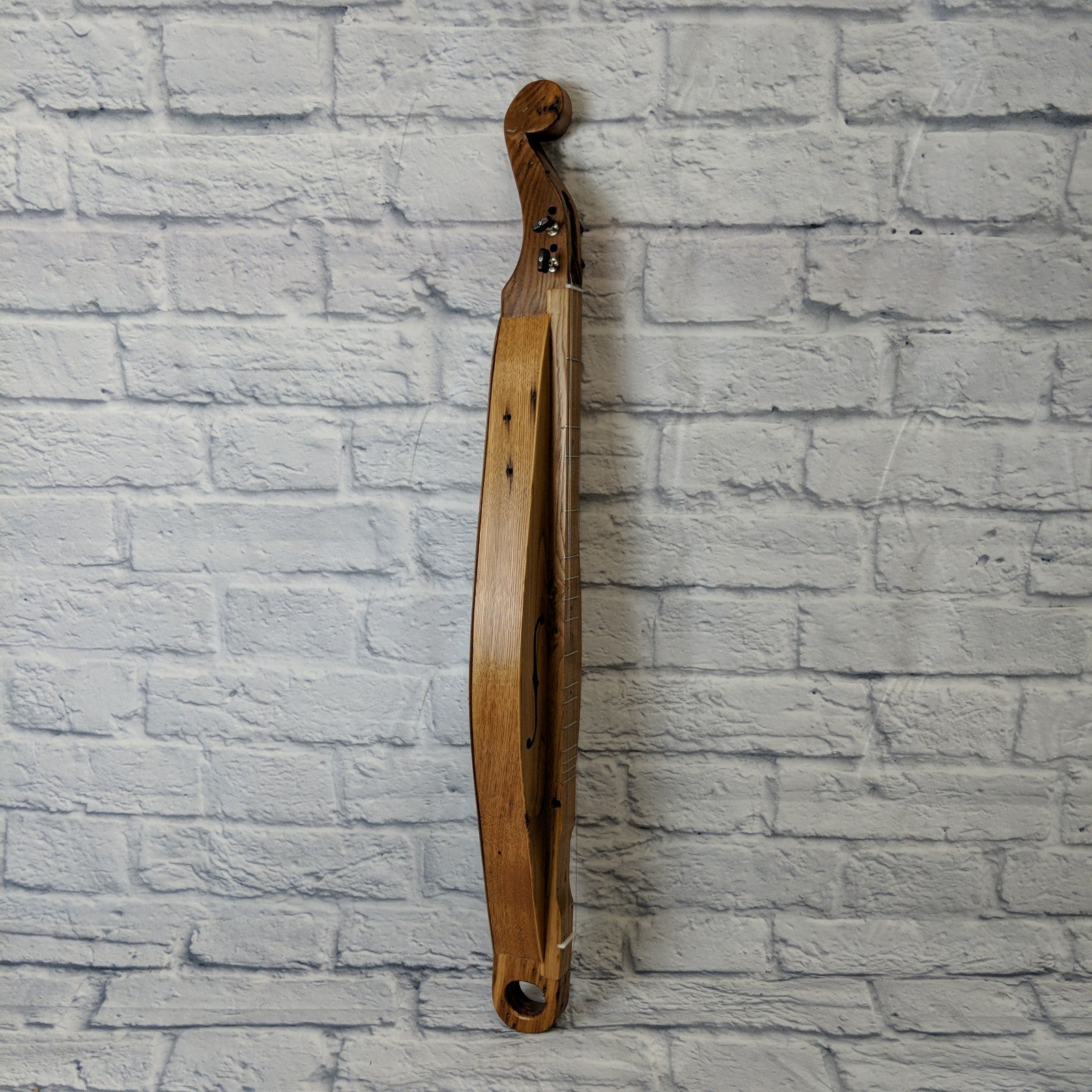 Cabin Creek Teardrop Shaped Appalachian Mountain Dulcimer Handmade from Solid Chestnut Wood
