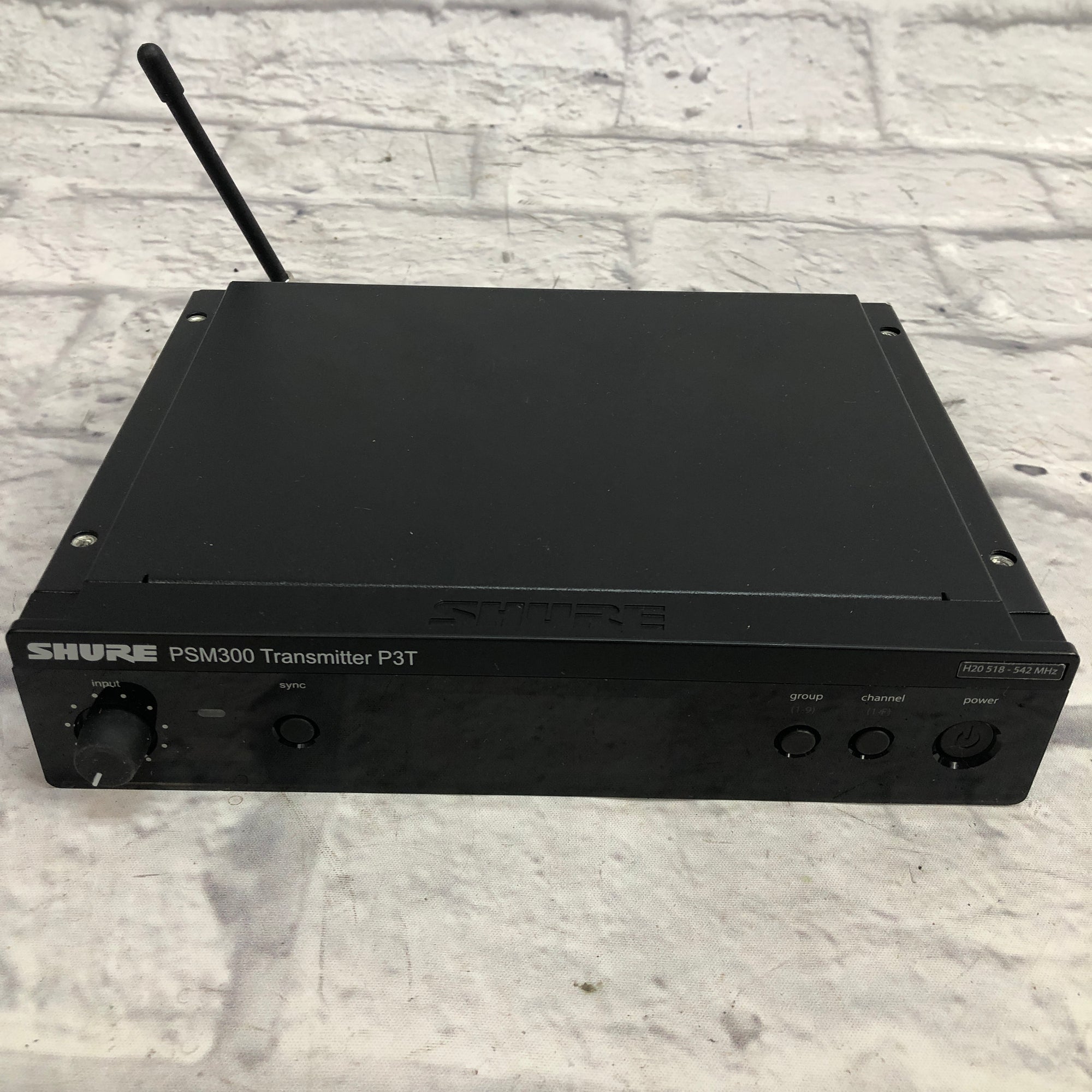 Shure P3TRA PSM300 H20 In Ear Monitor System 518-542 MHz