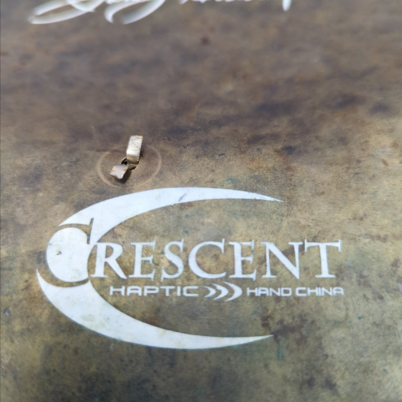 Crescent 18 Haptic China Cymbal with Rivets
