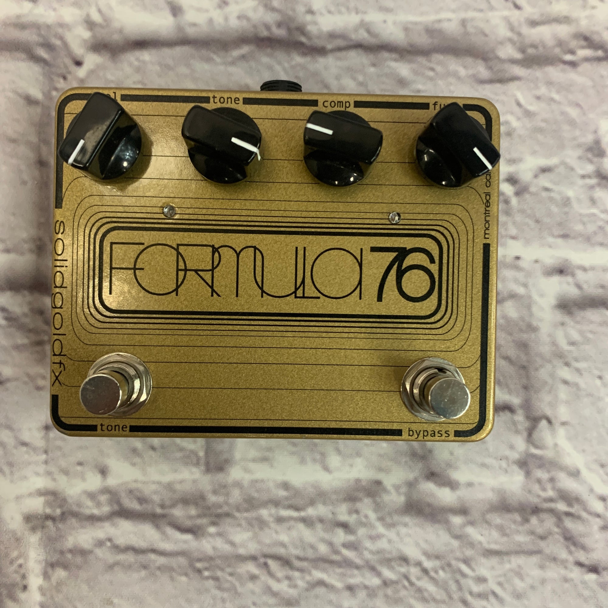 Solidgoldfx Formula 76 Fuzz Pedal