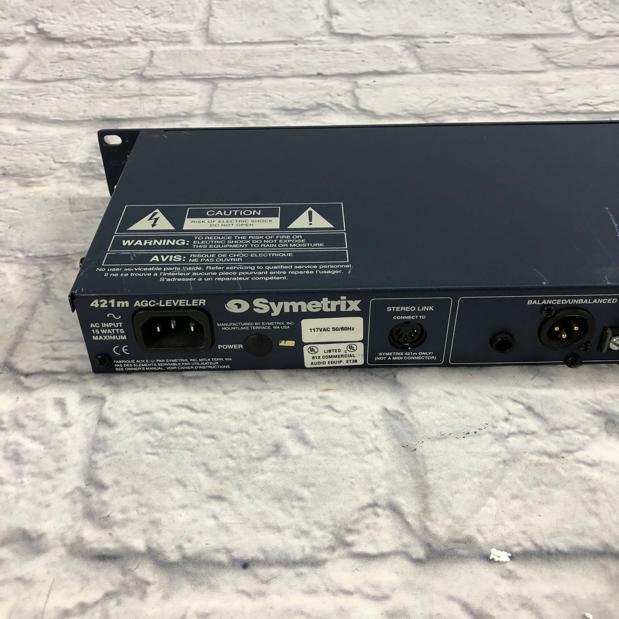 Symetrix 421M AGC Leveler / Limiter / Expander