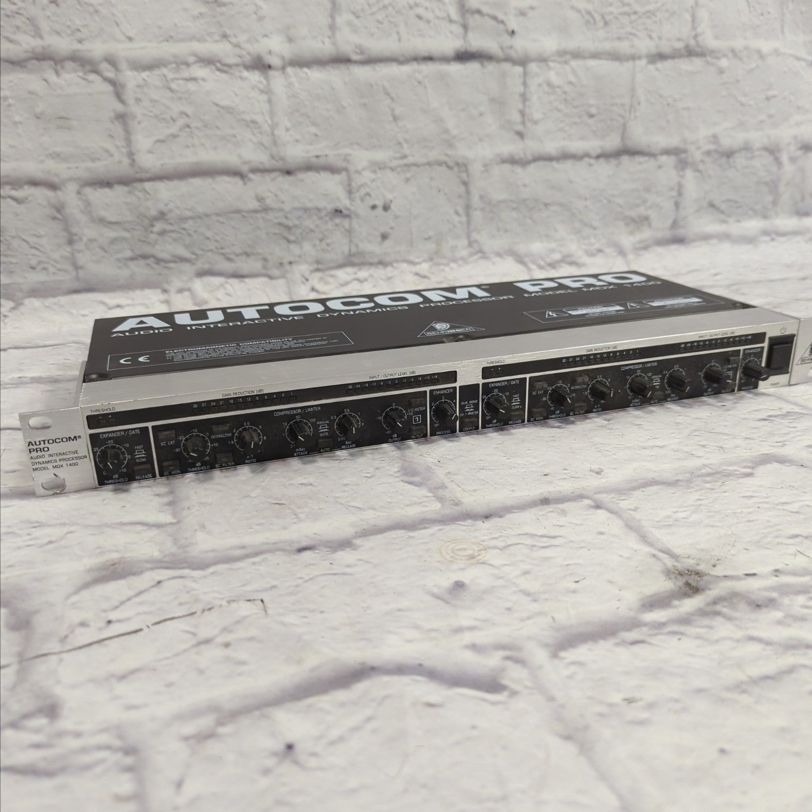 Behringer MDX1400 Rack Compressor Limiter