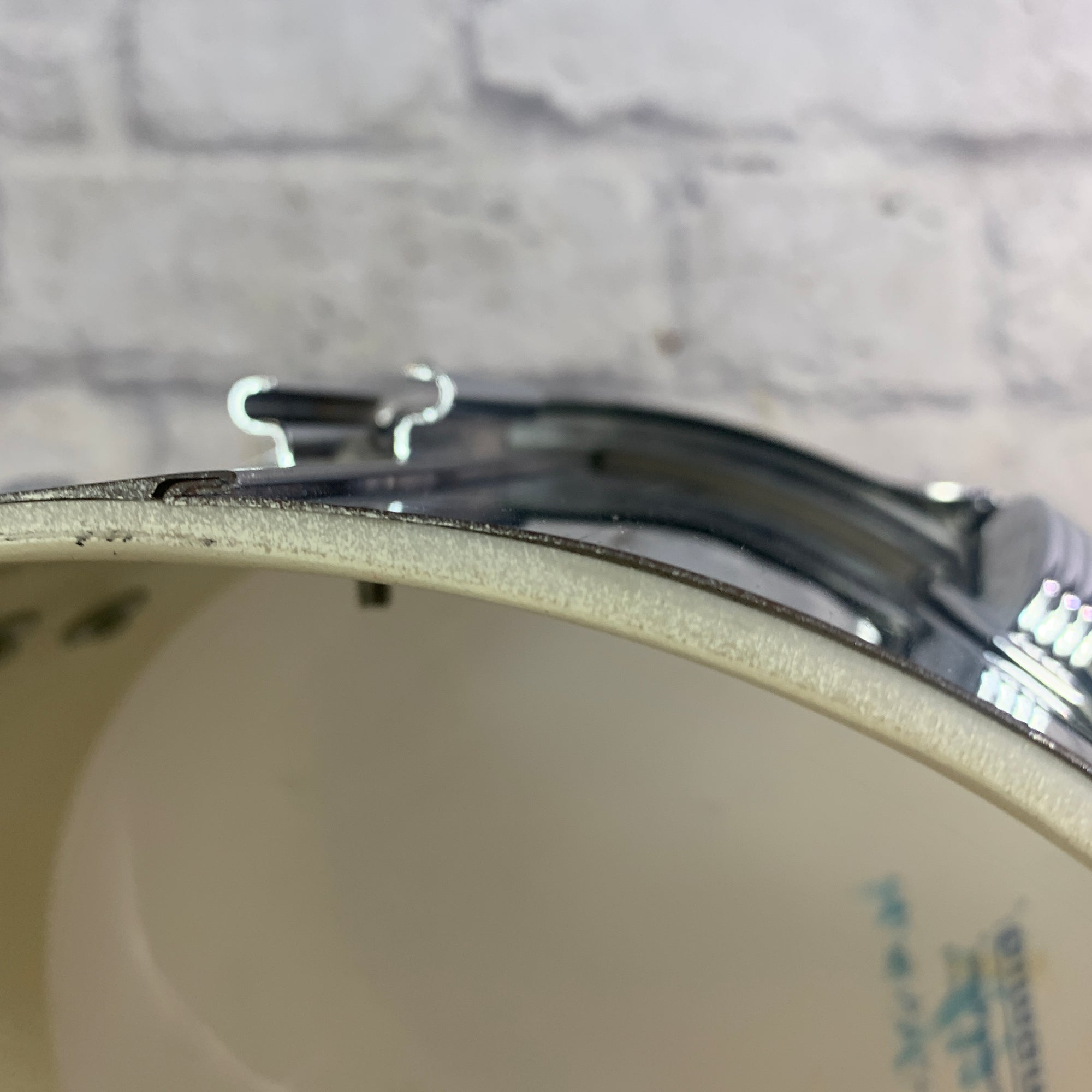 Ludwig 10 Chrome Over Vistalite Concert Tom