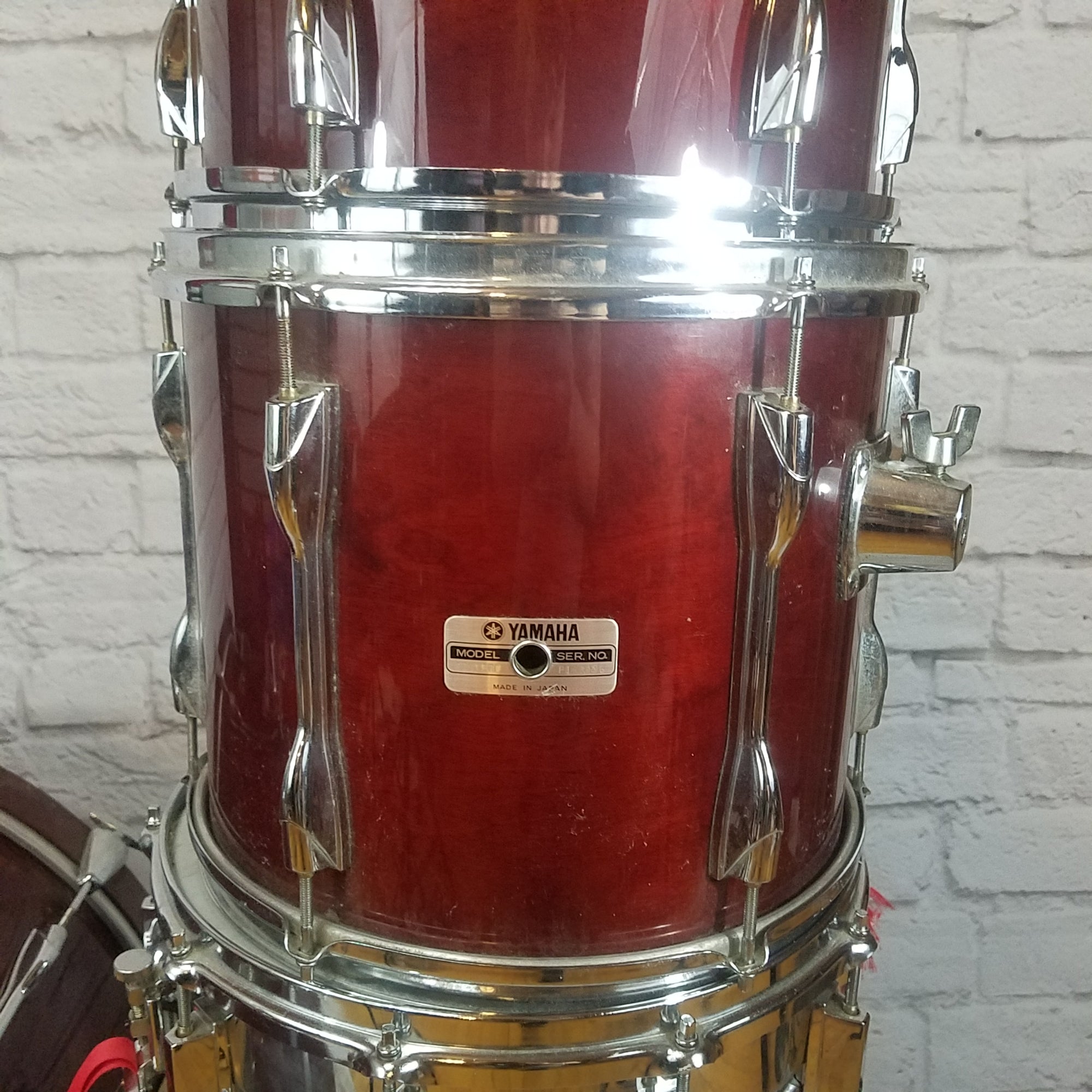 Yamaha Recording Custom 5 Piece Drum Kit 1980s MIJ - 12 13 16 22 14x6.5