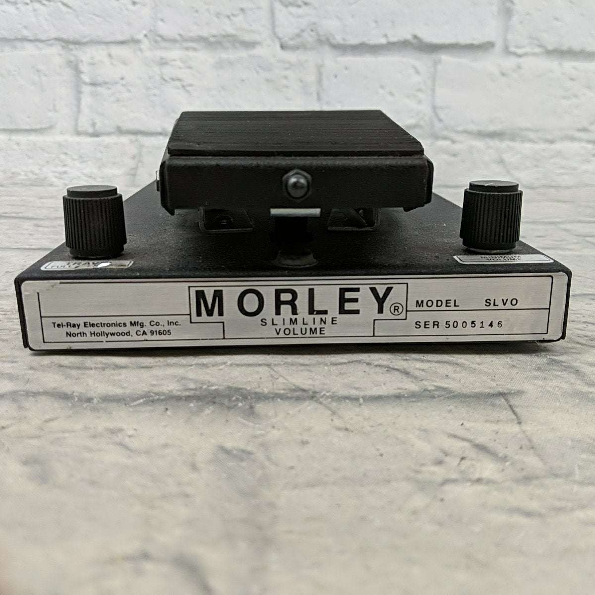 Vintage Morley Slimline SLVO Volume Pedal - Evolution Music
