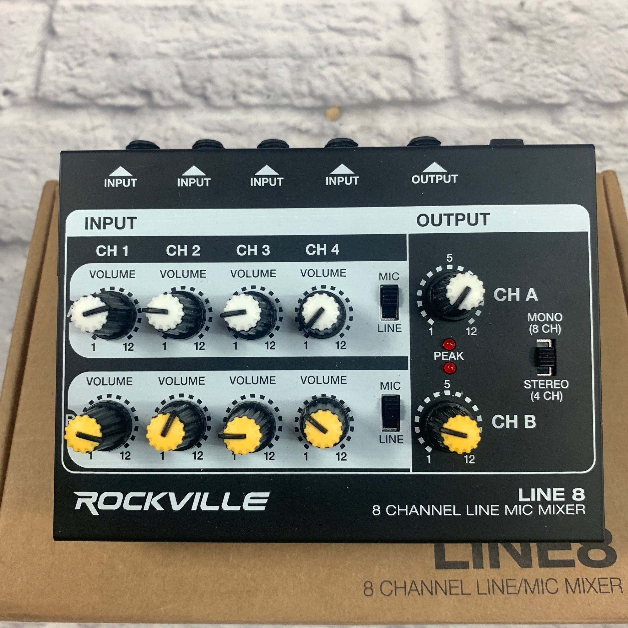 Rockville Line 8 Mini Line Mixer