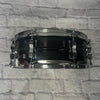 Ludwig 14 Galaxy Acrolite Snare Drum Black White Badge 14x5.5"