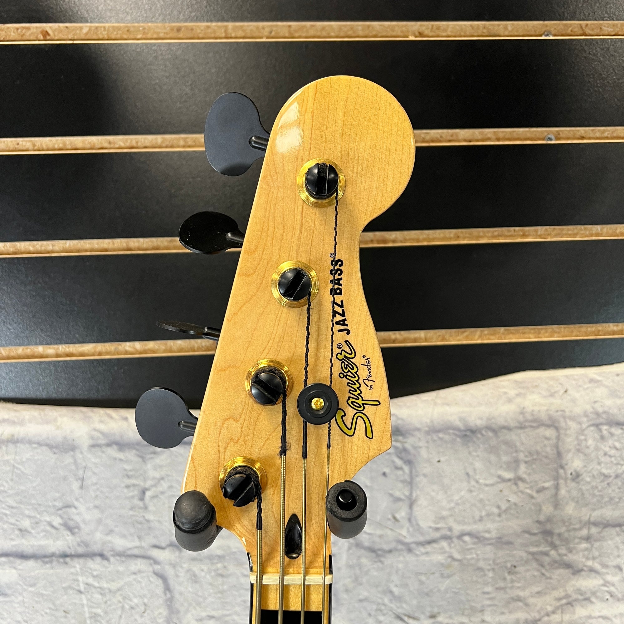 Squier 70's Classic Vibe Jazz Bass Natural 4 String Bass Guitar