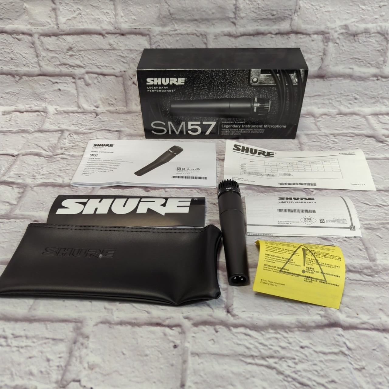 Shure SM57 w/ Box Microphone