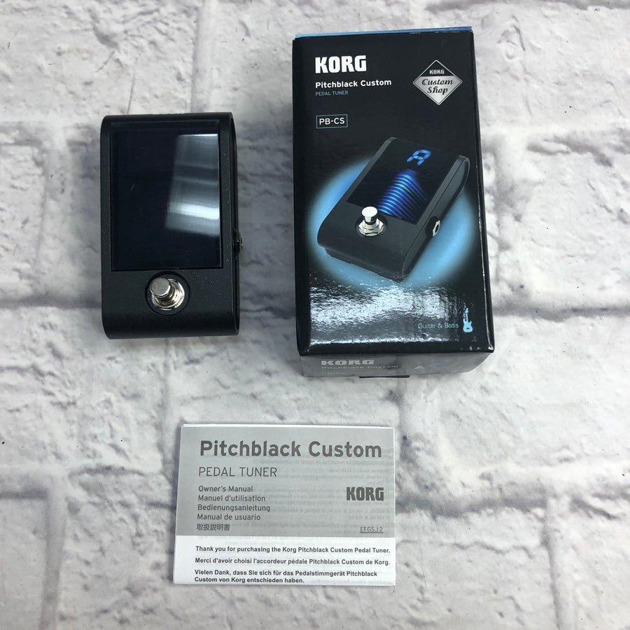 Korg Pitchblack Custom Pedal Tuner