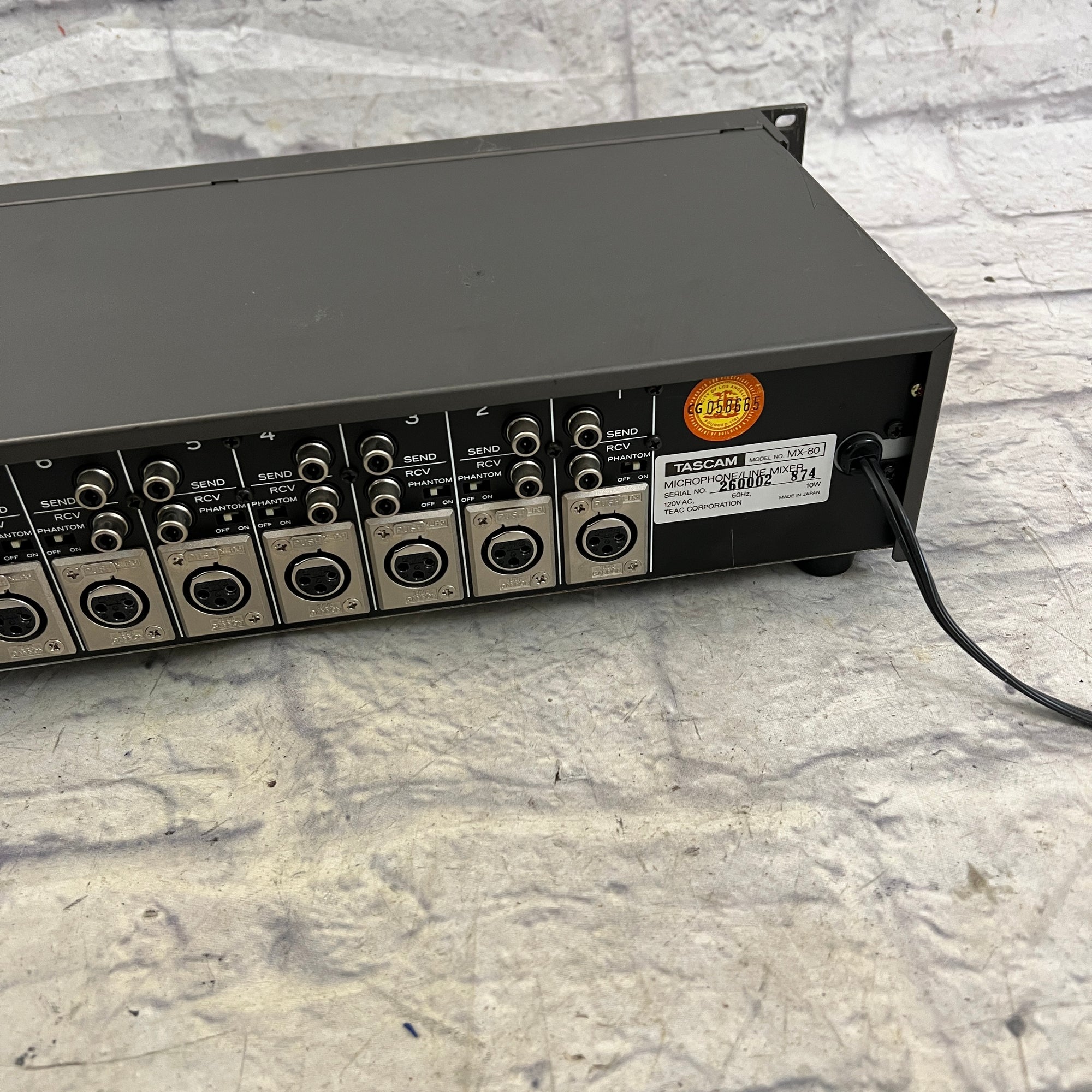 Tascam MX-80 Mixer