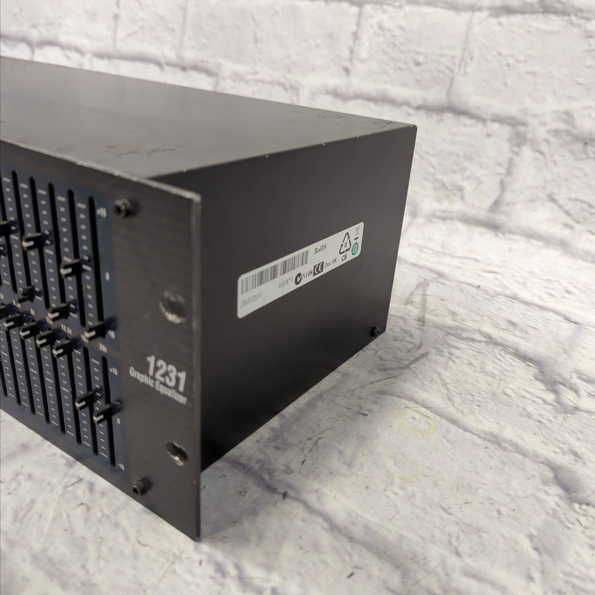 Equalizer Rack DBX 1231 Graphic Equalizer Rack EQ - Evolution Music