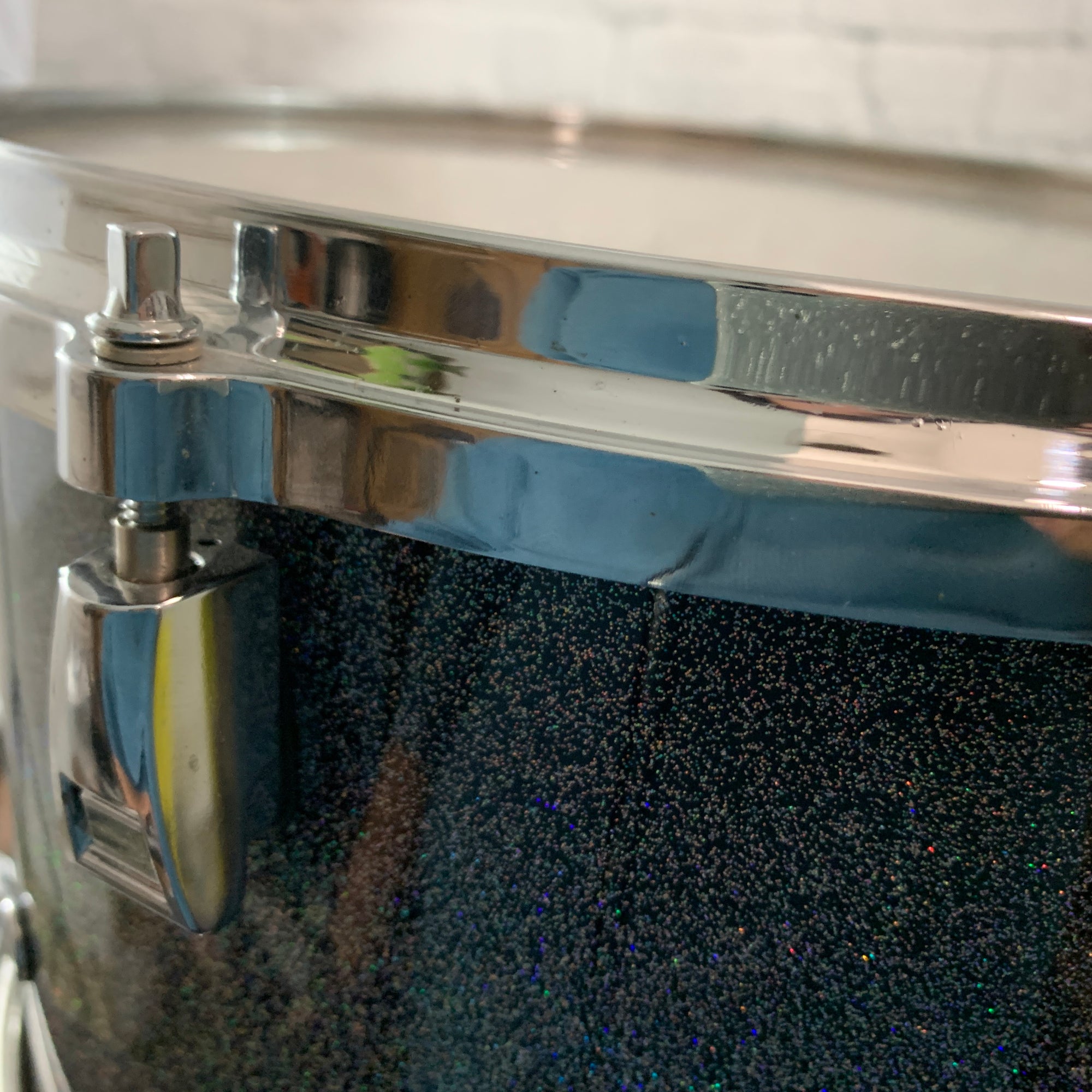 Yamaha Maple Custom Absolute 12"x8" Midnight Sparkle Rack Tom w/ ISS Mount