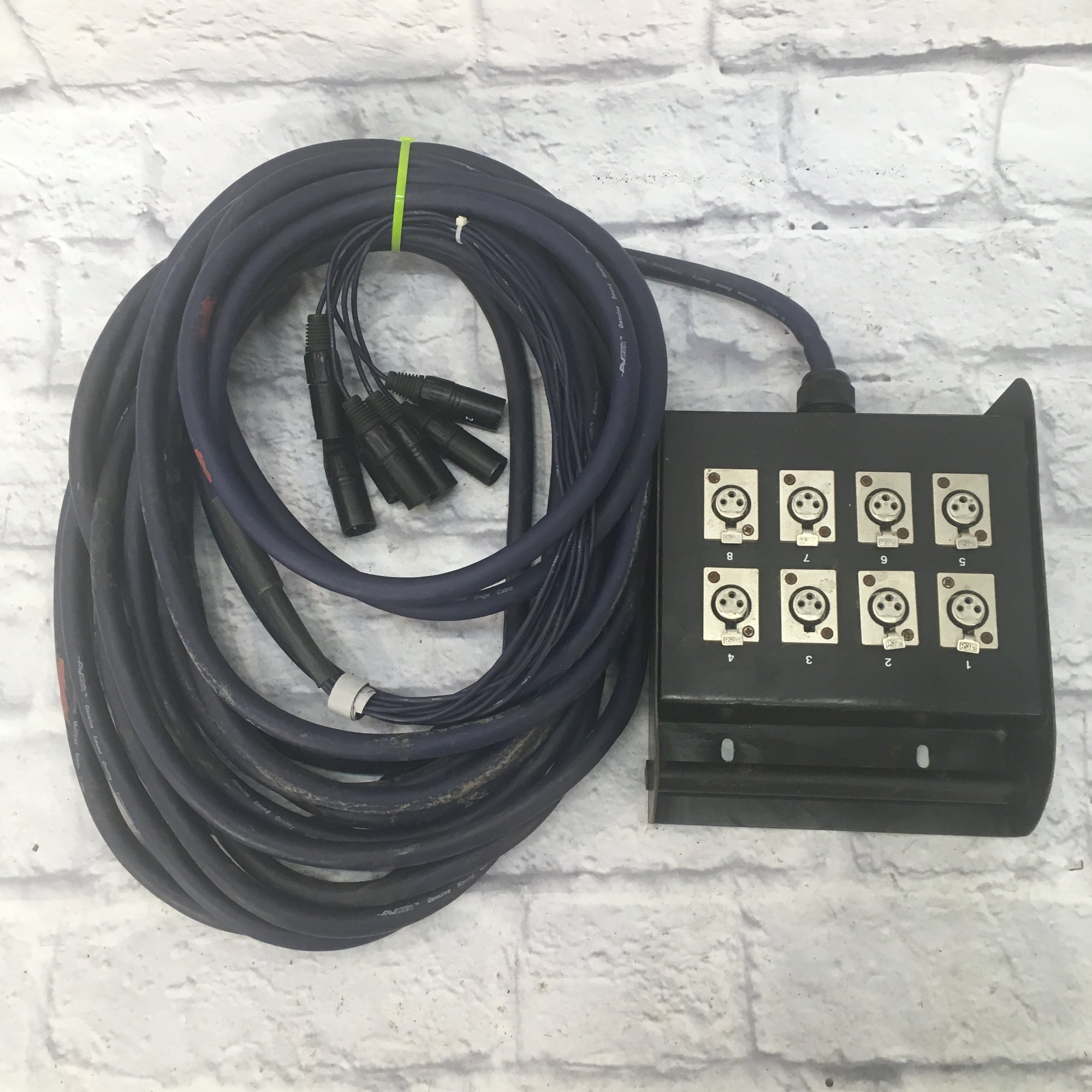 50 foot 8 XLR Channel Snake (No Returns)