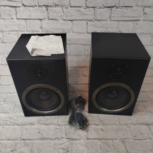 Hosa QZS-8P (Pair) 8" Active Studio Monitors / Speakers