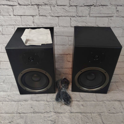 Hosa QZS-8P (Pair) 8" Active Studio Monitors / Speakers