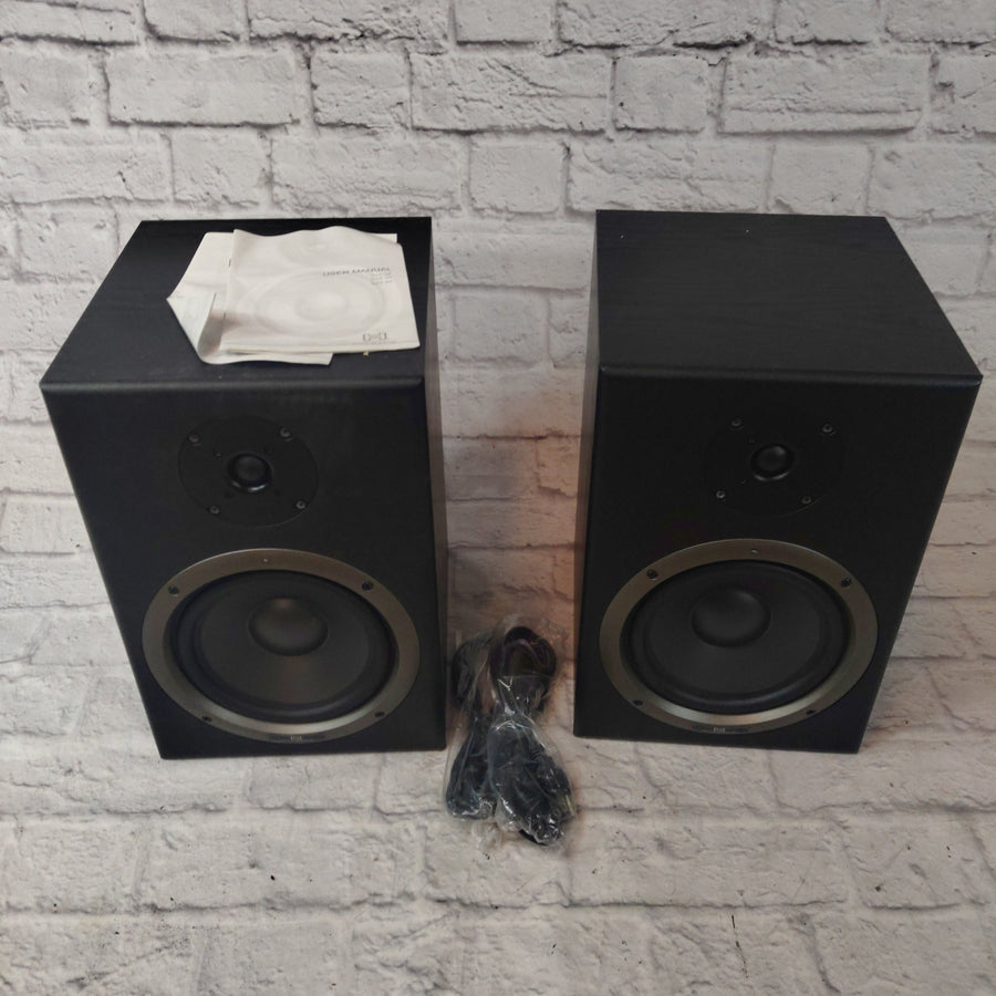 Hosa QZS-8P (Pair) 8" Active Studio Monitors / Speakers