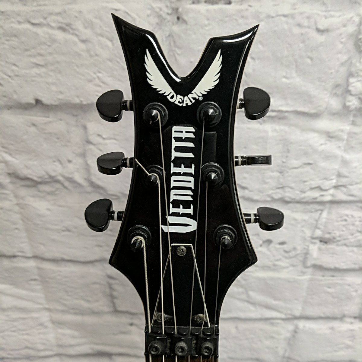 Dean Vendetta 1.0 Floyd Rose Trans Red Electric Guitar