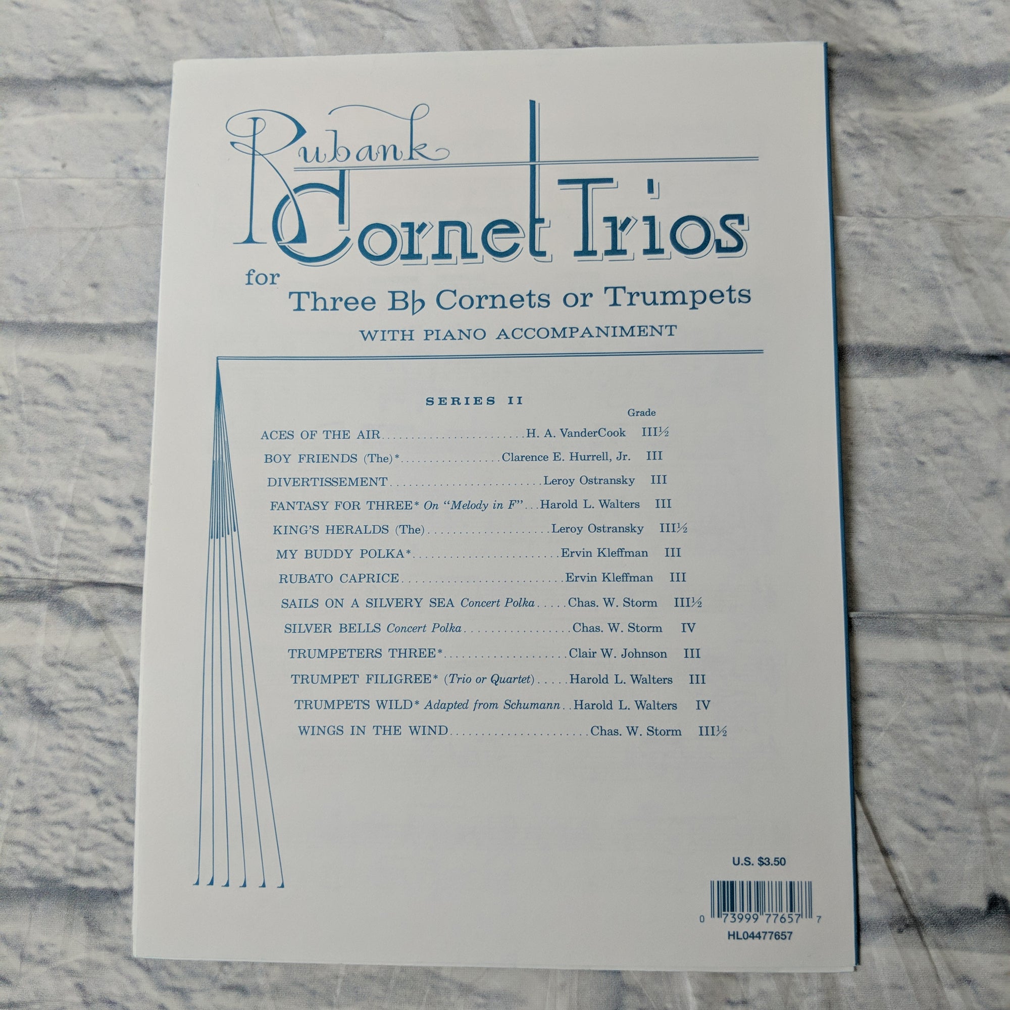 Trumpet Stars for Bb Cornet or Trumpet with piano accompaniment - No. 10 Mira