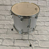 DDrum 14 x 12 Silver Sparkle Floor Tom