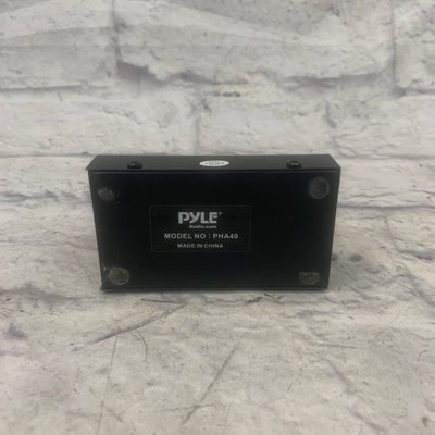 Pyle PHA40 4-Channel Stereo Headphone Amplifier - 1/4" Connectors