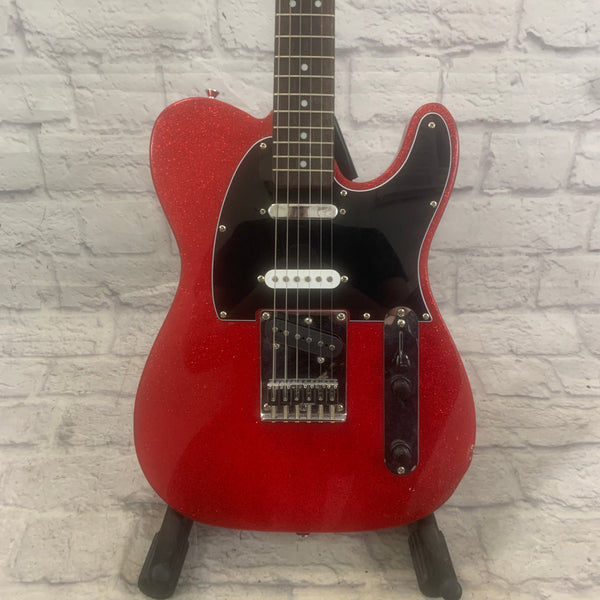 【希望者のみラッピング無料】 FSR Squier Bullet Sparkle Red Guitar Electric Telecaster ギター