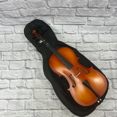 Unkown 26" Student Cello with Soft Case