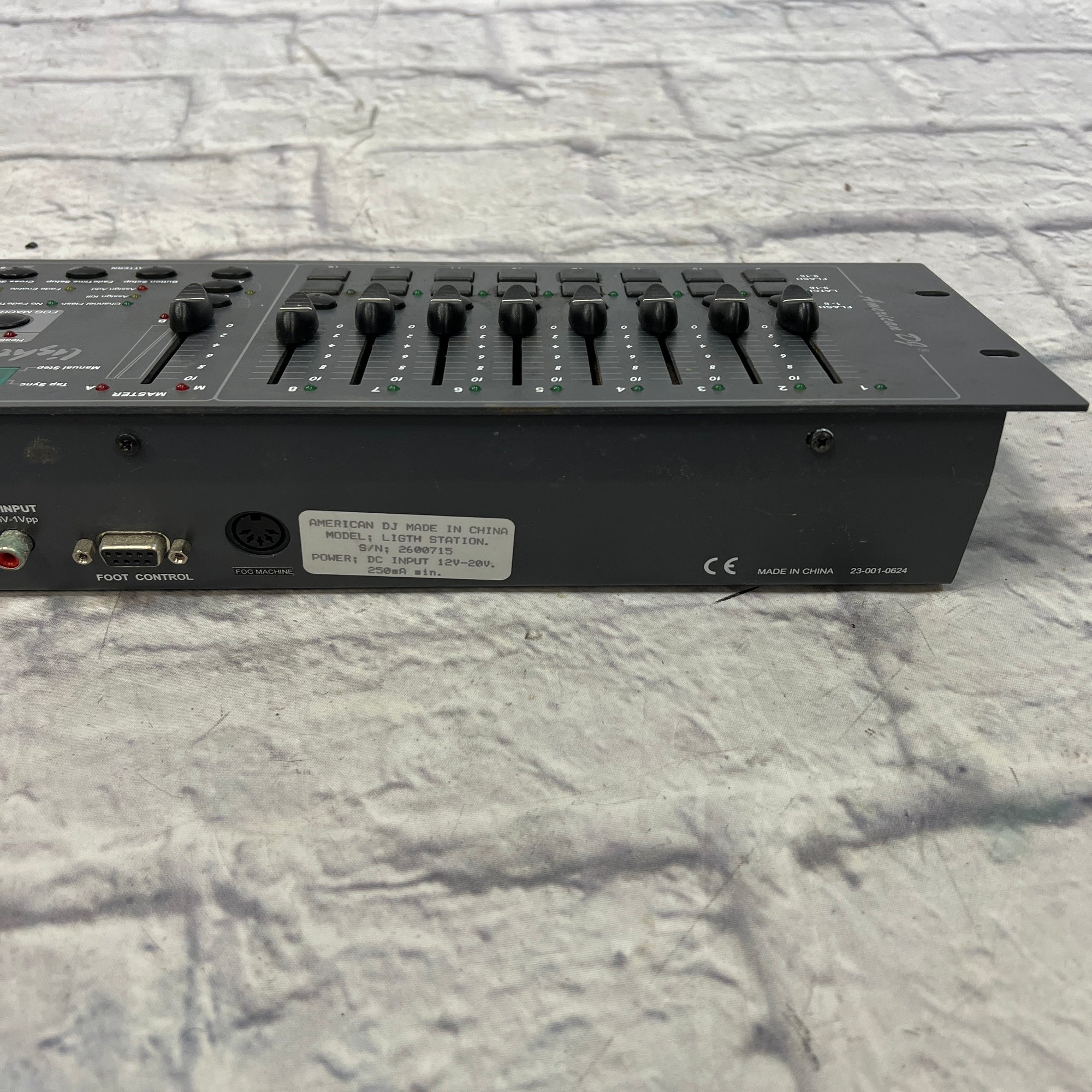 American DJ Light Station DMX Lighting Controller
