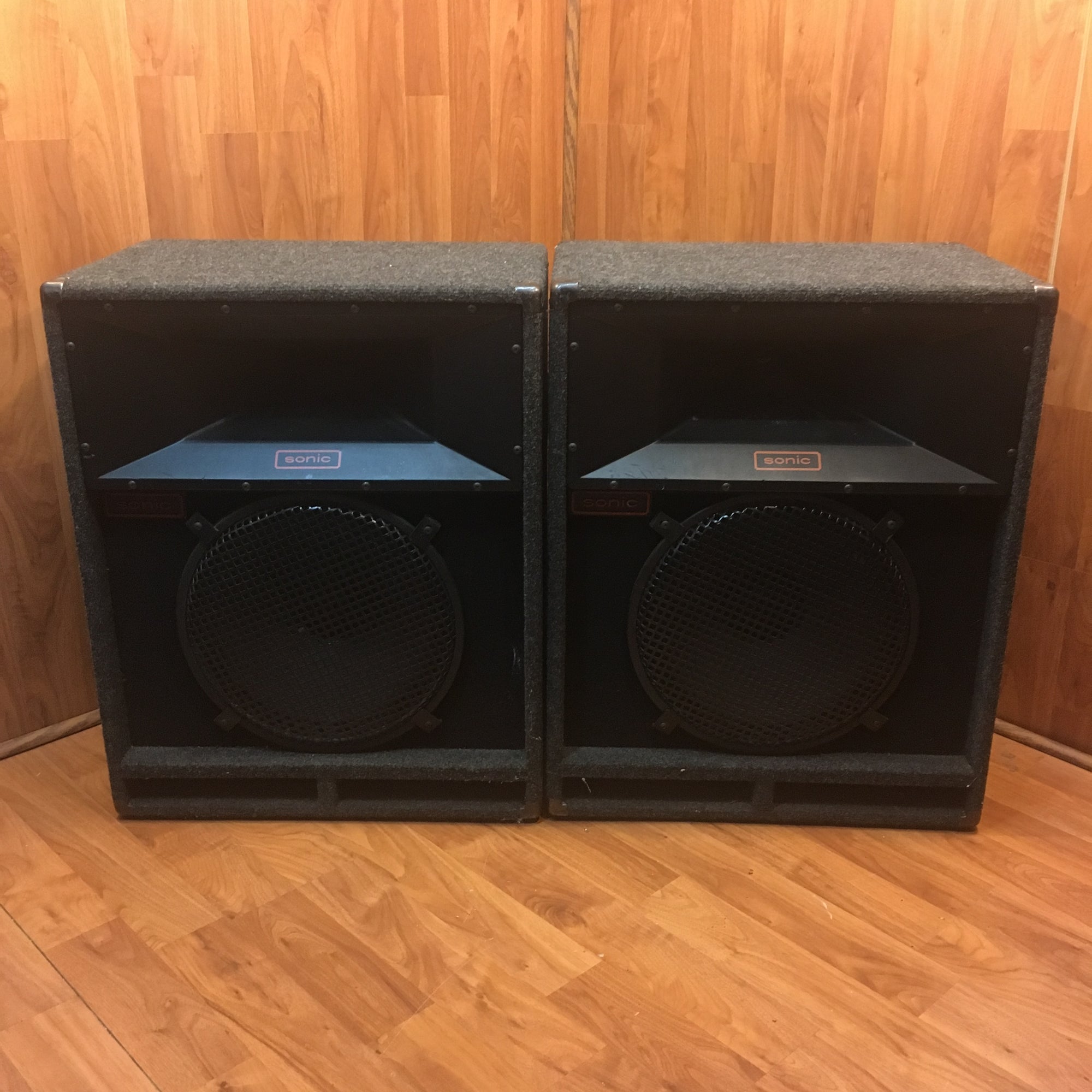 Sonic 15in + Tweeter Passive Speakers (1 blown)