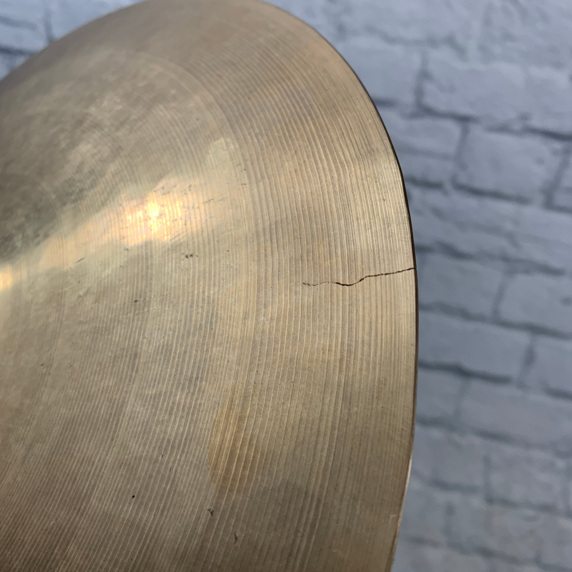 Zanchi F&F 13" Hi Hat Pair (Top Has Minor Crack)